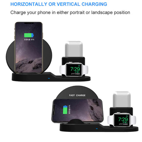 Dock Station Wireless Fast Charger