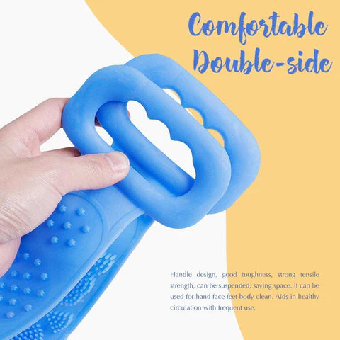 Magic Silicone Bath Brush Back Belt