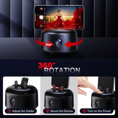 360 Degree Auto-Face Tracking Phone Holder