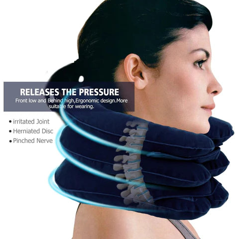 Neck Stretcher Air Cervical Traction Pillow